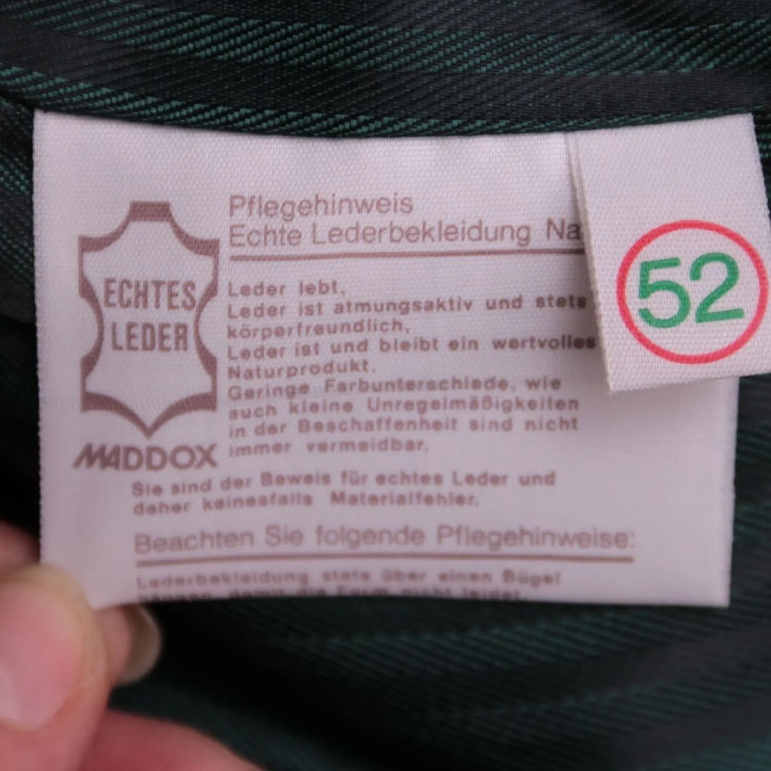 Чёрный кожаный жилет MADOX на молнии, размер 52 (L/XL)