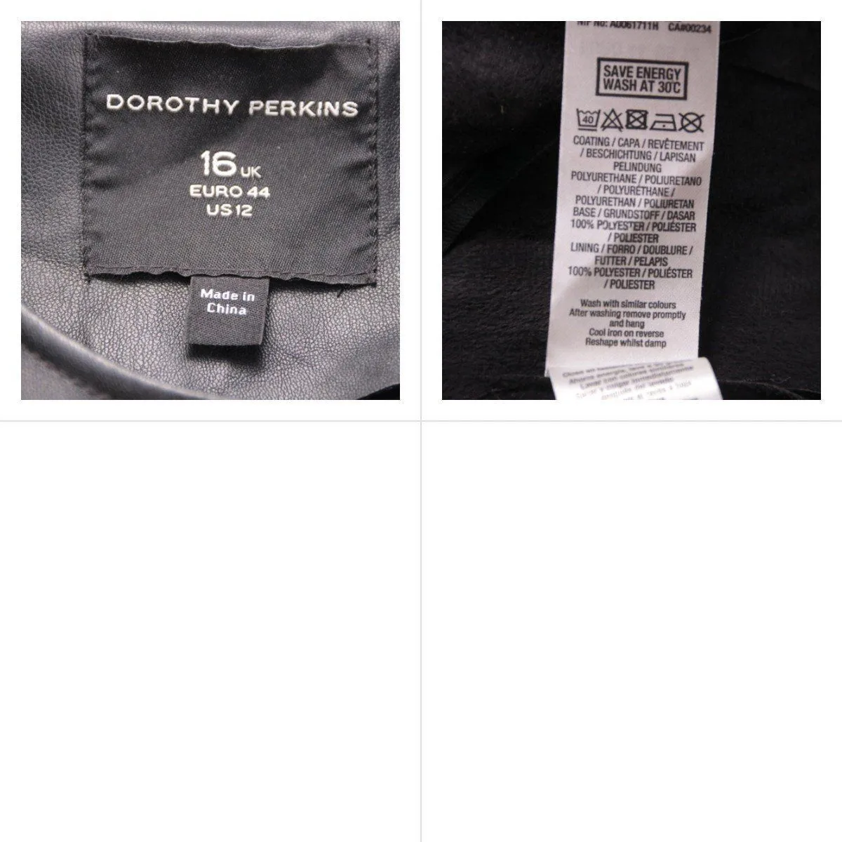 кожаная куртка Dorothy Perkins